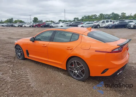 2019 Kia Stinger Gts из США, поврежденный, VIN KNAE35LC2K6070094